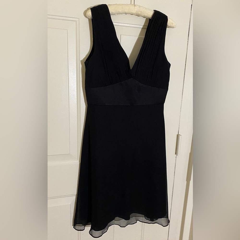 White House black market Black cocktail dress